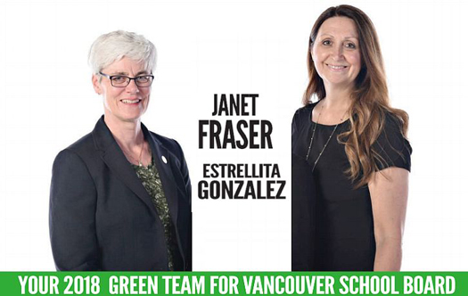 Vancouver Civic Election | School Board Candidates | Janet Fraser & Estrellita Gonzalez