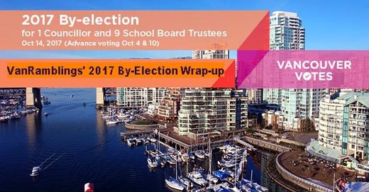 2017 Vancouver Civic By-Election VanRamblings Wrap-Up, Part 2