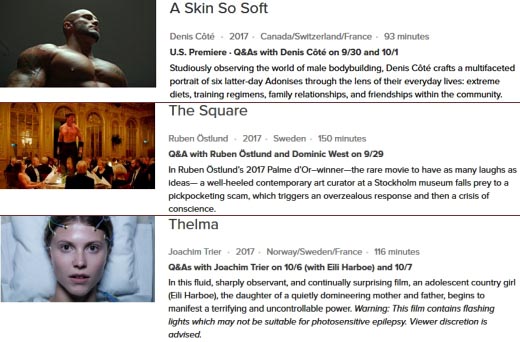 15 New York Film Festival films screening at Vancouver's International Film Festival