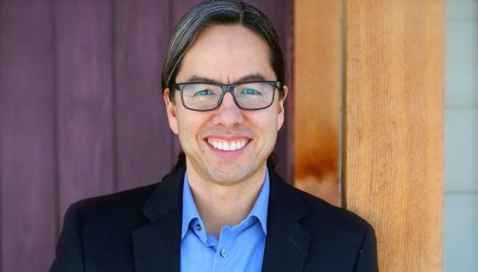 Aaron Sumexheltza, the B.C. NDP candidate in the riding of Nicola-Fraser, in 2020