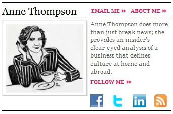 Anne Thompson, 'Thompson on Hollywood'