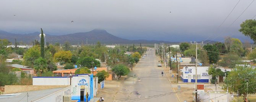 A contemporary photo of Benjamin Hill, in the in the Mexican state of Sonora