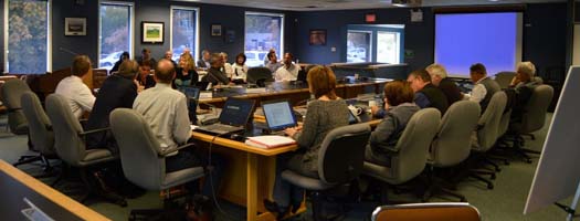 Comox Board of Variance meeting