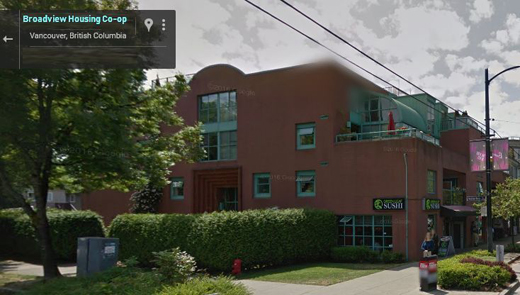 Broadview Housing Co-operative, 2525 Waterloo Street, in Vancouver BC | Kitsilano