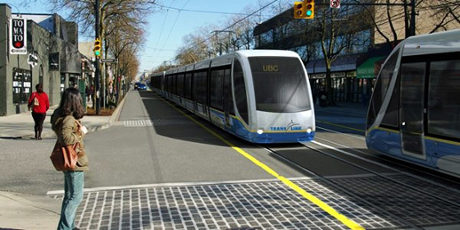Vancouver Broadway Corridor, LTR / Streetcar as an Alternative to a Tunnel