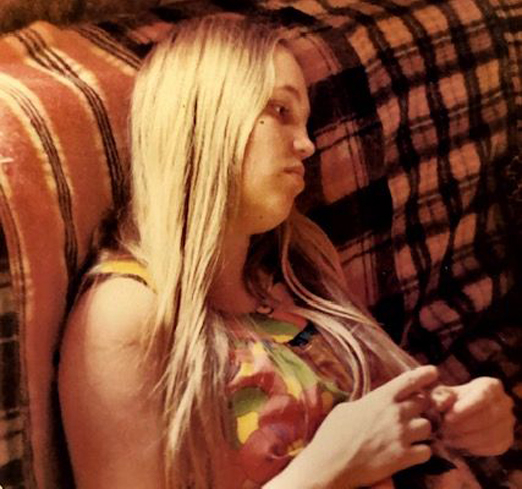 Cathy Janie Tomlin (nee McLean), May 12 1975, one week before the birth of Jude Nathan Tomlin