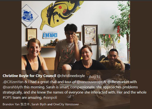 Christine Boyle, Brandon Yan and Sarah Blyth, must-elects in the 2018 Vancouver civic election