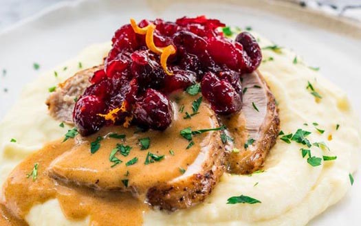 Roast turkey breast made in an Instant Pot