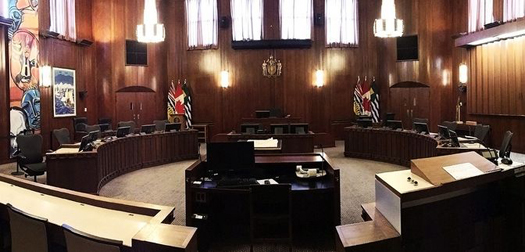 Vancouver City Hall, Council chambers