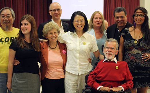 COPE slate of candidates for Council in the 2014 Vancouver Municipal Election