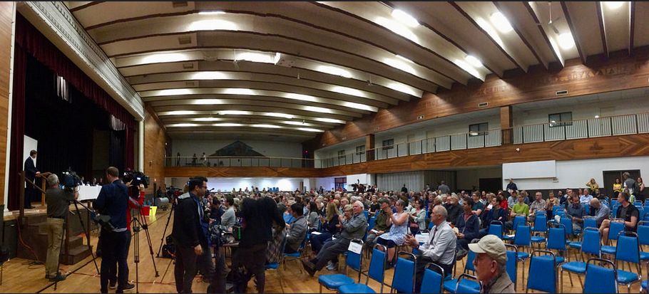 David Eby, Housing Townhall at the Hellenic Centre, June 6, 2018 | Photo credit, Elvira Lount