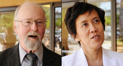 Rogue NPA Board of Vancouver Education trustees Ken Denike and Sophia Woo