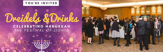 Dreidels & Drinks Hanukkah celebration in Vancouver