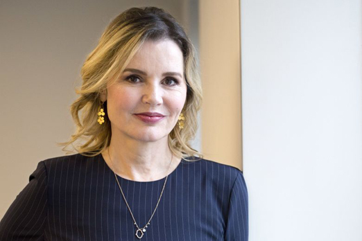 Actress Geena Davis, founder of the Geena Davis Institute on Gender in Media
