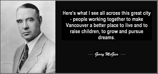 Gerry McGeer, Mayor of Vancouver, in the 1930s and 1940s