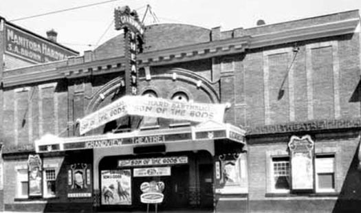 The Grandview Theatre, Commercial Drive at East 1st Avenue in Vancouver, in the 1950s