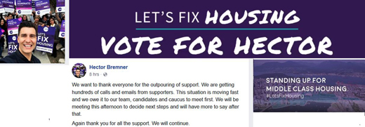 May 8 2018 | REJECTED | Current NPA Vancouver City Council, Hector Bremner's Mayoral candidacy, with today REJECTED BY his part, the Vancouver Non-Partisan Association (NPA)