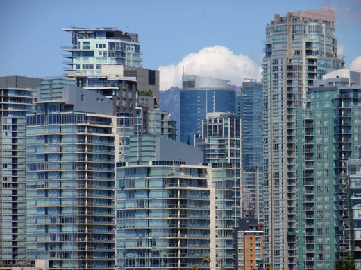 Vancouver highrise landscape, circa 2014