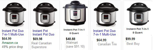 Instant Pot sale on Black Friday, more than 50 per cent off the regular price