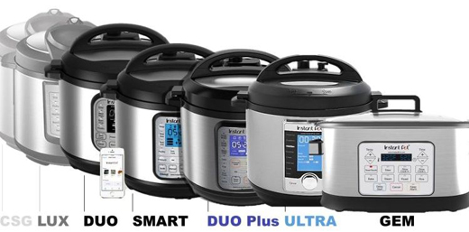 Choose from one a variety of Instant Pots, available at Best Buy or Canadian Tire, or online