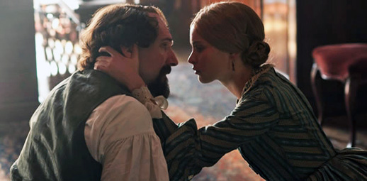 The Invisible Woman, Felicity Jones and Ralph Fiennes