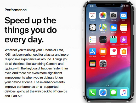 Apple's iOS 12 dramatically enhances the performance of your iPhone or iPad