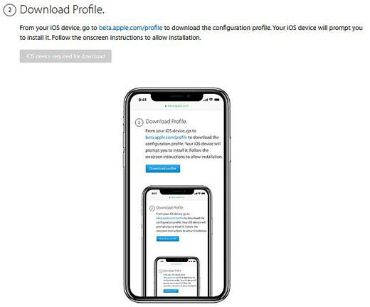 Apple's iOS 12 Beta sign up and profile procedure, ready to download iOS 12 beta