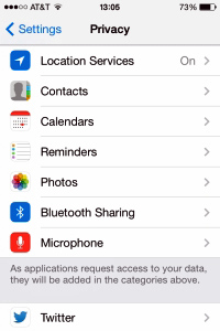 Apple's iOS 7: Boost Your Privacy