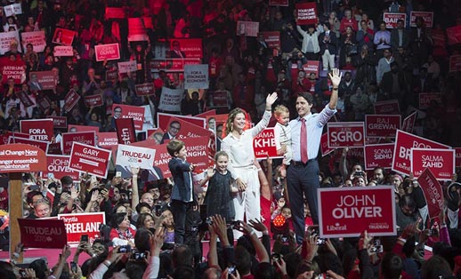 Second wave Trudeaumania, as Justin Trudeau brings generational change to Ottawa