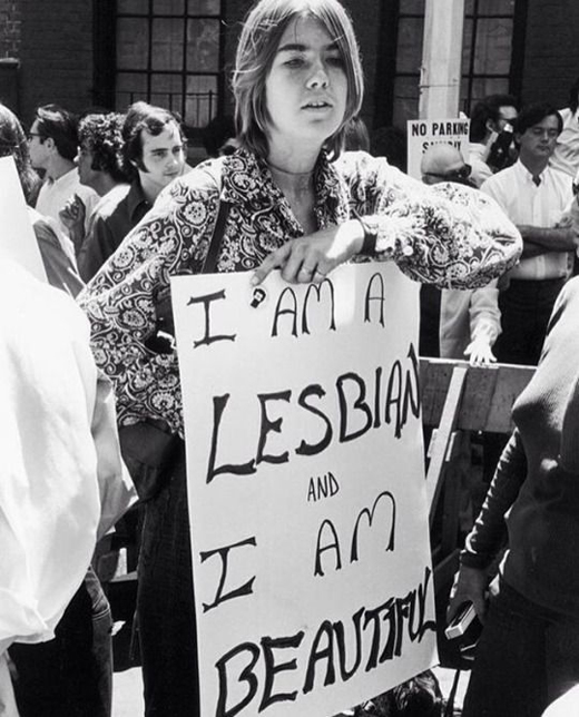 The 1970s Women's Liberation Social Justice Movement, "I am a lesbian, and I am beautiful"