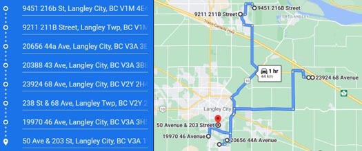 Guide to Holiday Lights Display 2020 | Langley Holiday Light Displays | Langley, B.C.