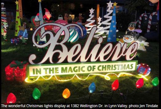 Guide to Holiday Lights Display 2020 | Lynn Valley | North Vancouver