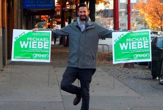 Vancouver City Council, 2018 - 2022 | Green Party of Vancouver City Councillor Michael Wiebe