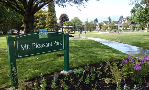 Mount Pleasant Park, Where Erin Shum is Committed to Building Outdoor Pool