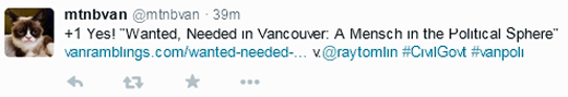Yes: Civil Government in the City of Vancouver