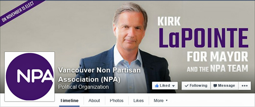 Non-Partisan Association Facebook page