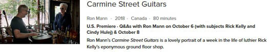 Carmine Street Guitars