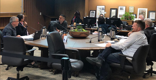 Park Board Commissioners, first business meeting of new term, Monday, November 19 2018