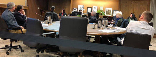 Park Board Commissioners, first business meeting of new term, Monday, November 19 2018