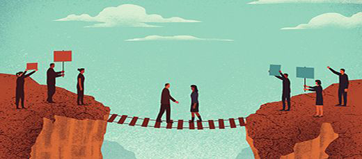 A political divide has opened on our political landscape that cannot be bridged