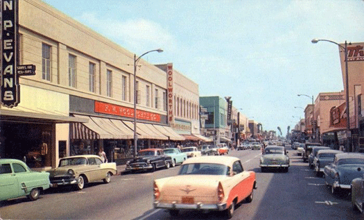 Pomona, California, 1950s, birthplace of singer-songwriter Tom Waits