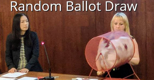 Random ballot draw, 2018 Vancouver civic election