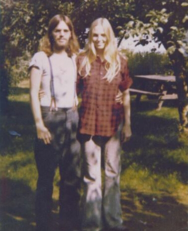 Raymond Tomlin and Cathy McLean, circa 1972