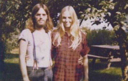 Raymond Tomlin and Cathy McLean circa 1972, in the days of the Tillicum Food Co-operative