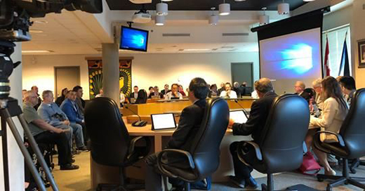 Vancouver School Board meeting, June 25 2018 | Photo credit, Patti Bacchus