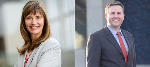 Vancouver Mayoral Aspirants Shauna Sylvester and Kennedy Stewart