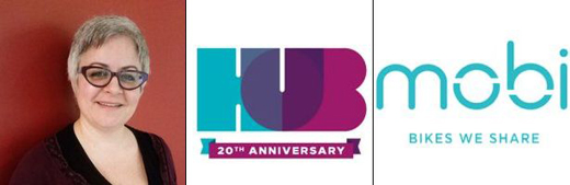 Tanya Paz, HUB Vancouver and Mobi Bike Share are committed to cyclists and cycling