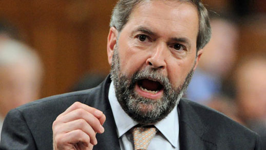 2015 Canadian Federal election, Tom Mulcair, leader of the New Democratic Party