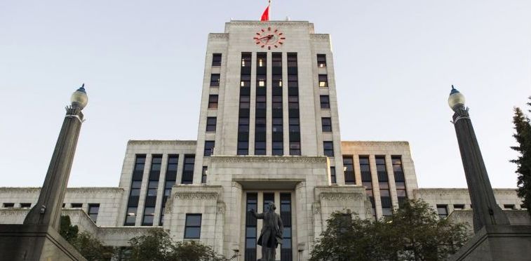Vancouver City Hall, June 6, 2018, a day that will go down in Vancouver civic history