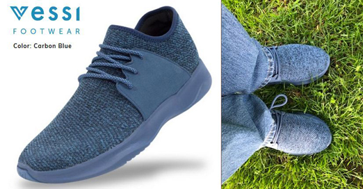 Vessi footwear | Carbon blue | 100% waterproof | comfy